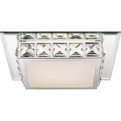 GLOBO Margo éclairage de plafond Chrome LED E