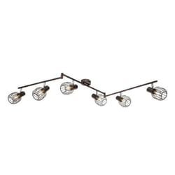 Éclairage plafonnier luminaire plafond 6 spots mobiles salle de séjour chambre