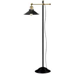 Vintage lampadaire salon salle à manger côté ancienne lampe laiton réglable Globo 15053S