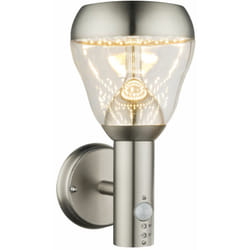 Globo - Applique d'extérieur en Inox - h. 28,8 cm