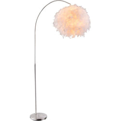 Lampadaire - Katunga - blanc - plastique métal - lampe - Globo