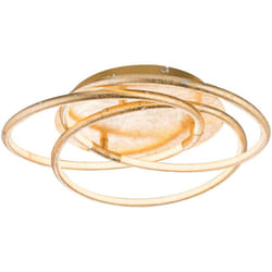 Globo - plafonnier - Barna - or - aluminium - ø 50cm - led -