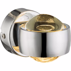 Caractéristiques principales : Découvrez la couleur chrome élégante de cette lampe murale moderne de la marque Globo. Fabriqu ...