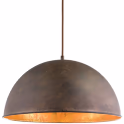 Caractéristiques principales : Découvrez la magnifique lampe suspendue Globo en brun, parfaite pour une ambiance industrielle ...