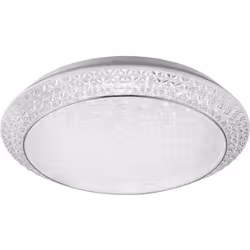 Description Ce plafonnier classique rond (Ø41cm) impressionne par son matériau et sa finition ainsi que par son design élégan ...