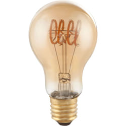 Ampoule vintage led E27 4 watts Edison lampe en verre ambre 200lm 2000K Globo 11403F