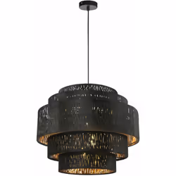 Ce luminaire rime avec élégance. Laissez-vous séduire par son style raffiné et sobre. FICHE TECHNIQUE - Luminaire en velours  ...