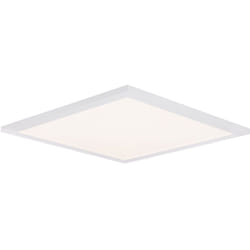 Globo - Plafonnier télécommande dimmable panneau led encastrable plafonnier luminaire de salon, aluminium blanc, 30W 2400lm 3000 -6000K, LxPxH