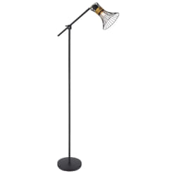 Globo Lampadaire Purra Design - Noir/Doré