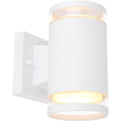 Globo - Applique d'extérieur double en Inox - h. 16,5 cm