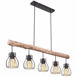 Description générale La suspension Mina est une lampe élégante en métal noir qui s'intègre parfaitement dans presque toutes l ...