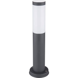 Globo - Lampadaire d'extérieur sur pied anthracite éclairage de chemin de jardin terrasses lampe en acier inoxydable 3158A