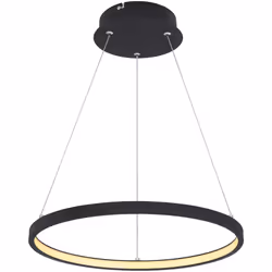 Caractéristiques principales : La lampe suspendue noire élégante de Globo est un complément parfait pour tout salon ou chambr ...
