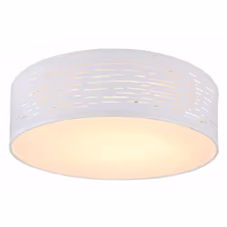Caractéristiques principales : La lampe de plafond classique de Globo dans une élégante couleur blanche ajoute un charme inte ...