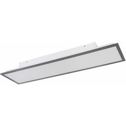 Globo - Plafonnier led alu en saillie panneau éclairage salon 80 cm