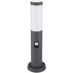Lampe sur pied d'extérieur éclairage de terrasse SENSOR lampe de cour avec base en acier inoxydable Globo 3158AS