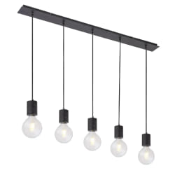 Globo Hermine Suspension Métal