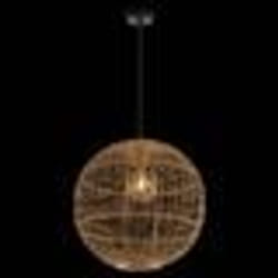 Suspension bambou nature D:400 H:1550 excl. 1xE27 60W 230V