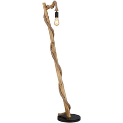 Globo - lampadaire - Ulleu - naturel - bois corde - E27 - 69029S