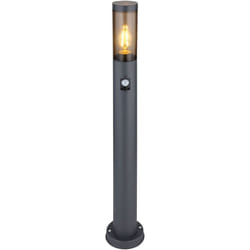 Globo - lampadaire - Boston - anthracite - métal - ø 13cm - E27 -