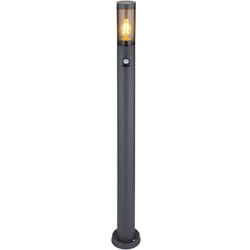 Lampadaire - Boston - anthracite - métal - ø 13cm - E27 - - Globo