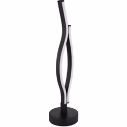 Détails • lampe de table métal noir mat • plastique opale • aluminium noir mat • c&;ble PVC noir • interrupteur à bascule sur ...