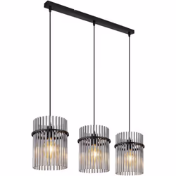 Caractéristiques principales : Découvrez le luminaire élégant de la marque Globo, réalisé dans une couleur noire élégante ave ...