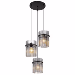Description Cette lampe à suspendre attire tous les regards et apporte une touche de raffinement à votre intérieur. Avec son ...