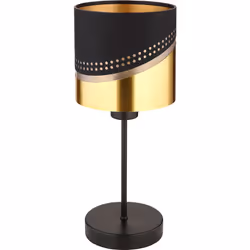 Description Une lampe de table élégante qui donne à votre pièce une ambiance chaleureuse. La lampe est composée de métal noir ...