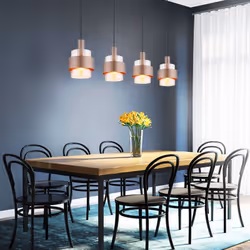 Description Découvrez la lampe suspendue MILLEY, une solution moderne pour votre pièce. Le rail est droit et se compose de qu ...