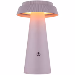 Description La lampe solaire rose en plastique en forme de coupe apporte une touche de couleur vive à n'importe quel espace e ...