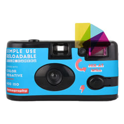 Lomography SUC100CN caméra vidéo Caméra-film compact 35 mm Noir, Bleu