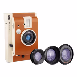 Lomography Lomo’Instant, Marron, Blanc, 0.4 - ∞, Auto, 1/125 s, AAA, 6 V