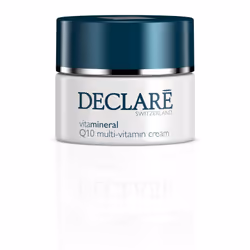 Declare Cosmetics Vitamineral Q10 Multi-Vitamin Cream, Crème de jour, Hommes, Tous types de peau, Visage, Cou, Anti-stress, A ...