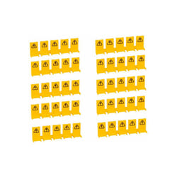 Eaton - Lot de 10 jeux de 5 embouts isolant pour peigne horizontal