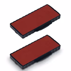 Trodat 6/55/SS, Cartouche d'encre, Rouge, Trodat, Noir, Rouge, Austrian Ecolabel Indelible DIN ISO 14145-2, 78 mm