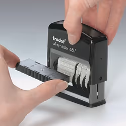 Trodat 6/4817/SS Cartouche d'encre Noir