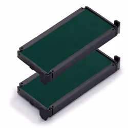 Trodat 6/4913, Cartouche d'encre, Vert, Trodat, 4913, 4913 Typomatic and 4953 Typomatic, Noir, Vert, 68 mm
