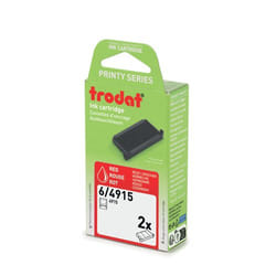 Trodat 6/4915/SS Cartouche d'encre Rouge
