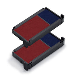 Trodat 6/4912/2/SS Cartouche d'encre Bleu, Rouge