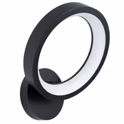 EGLO Marghera-Z, Surface, Rond, 4 ampoule(s), 6500 K, IP20, Noir, Blanc