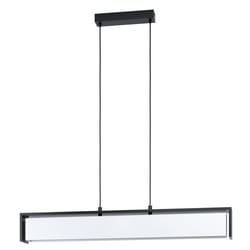 EGLO Valdelagrano-Z éclairage en suspension Support flexible 33,6 W Noir, Blanc