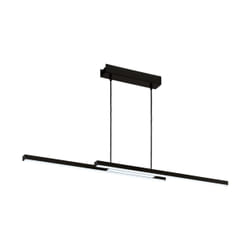 EGLO Fraioli-Z éclairage en suspension Support flexible Ampoule(s) non remplaçable(s) 17 W LED Noir, Blanc