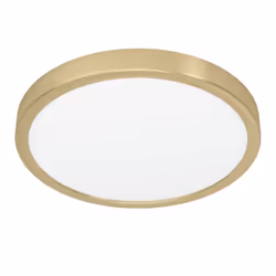 EGLO Fueva 5, 1 ampoule(s), LED, 3000 K, 2400 lm, IP20, Acier brossé, Blanc