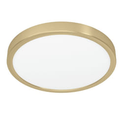 EGLO Fueva 5 éclairage de plafond Acier brossé, Blanc LED F