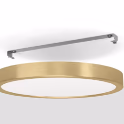 EGLO Fueva 5 éclairage de plafond Acier brossé, Blanc LED F