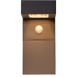 EGLO Baracconi Éclairage mural extérieur LED 0,2 W Noir, Transparent