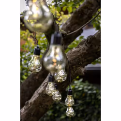 EGLO Libisa Guirlande lumineuse décorative Noir, Transparent 10 lampe(s) LED
