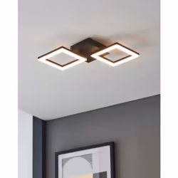 EGLO PARANDAY-Z éclairage de plafond Noir LED F