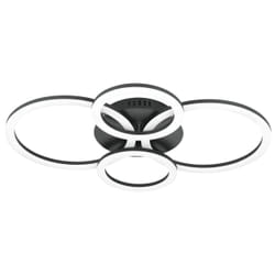 EGLO PARRAPOS-Z éclairage de plafond Noir LED E